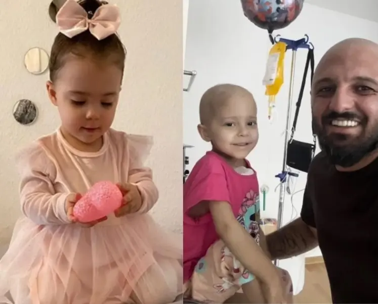 Sophia — a little girl fighting cancer